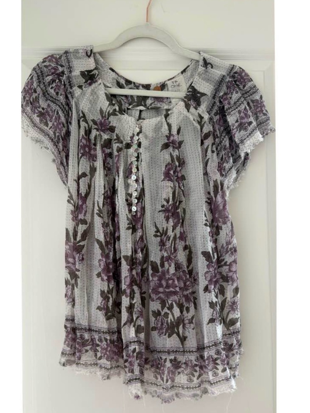 Free People Viscose Blouse